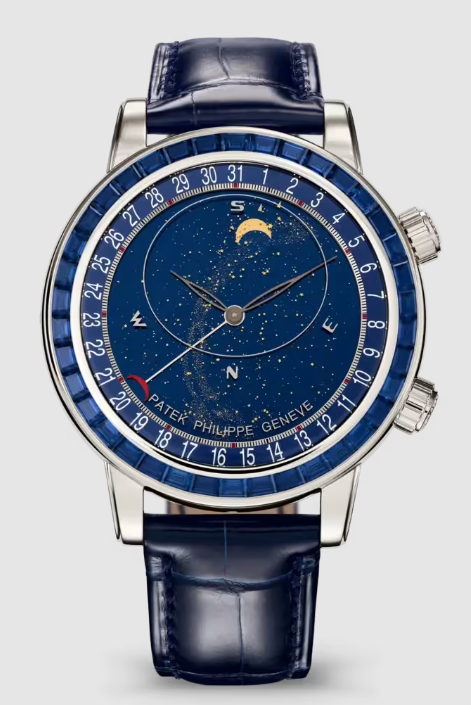 Patek Philippe Grand Complications Celestial 6104 Platinum - Sapphire 6104/11P-010 Replica Watch